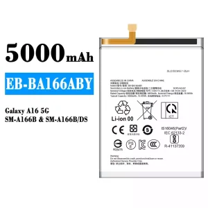 Batería telefono celular EB-BA166ABY para Samsung Galaxy A16 5G