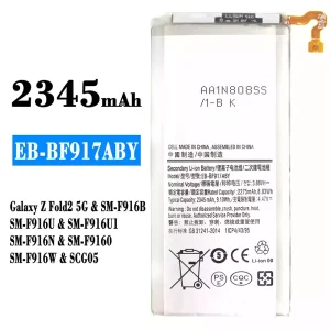 Batería telefono celular EB-BF917ABY para Samsung Galaxy Z Fold 2