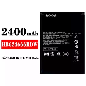 Batería telefono celular HB624666RDW para HUAWEI E5576-820 4G LTE WIFI Router