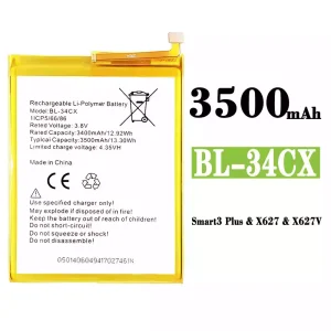 Batería telefono celular BL-34CX para Infinix Smart 3 Plus