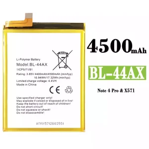 Batería telefono celular BL-44AX para Infinix Note 4 Pro