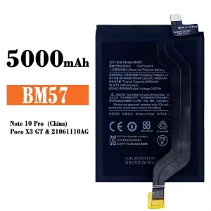 Batería telefono celular BM57 para Xiaomi Note 10 Pro / Poco X3 GT