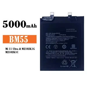 Batería telefono celular BM55 para Xiaomi Mi 11 Ultra