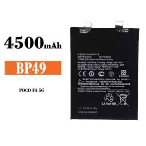 Batería telefono celular BP49 para Xiaomi Poco F4 5G / Redmi K40s