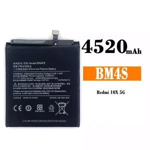 Batería telefono celular BM4S para Xiaomi redmi 10X 5G