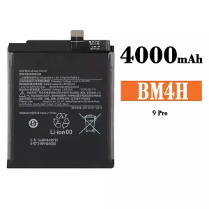 Batería telefono celular BM4H para Xiaomi 9 pro