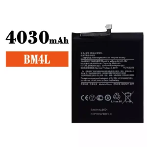 Batería telefono celular BM4L para Xiaomi
