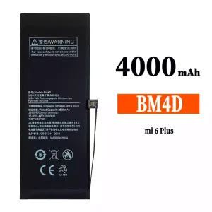 Batería telefono celular BM4D para Xiaomi Mi 6 plus