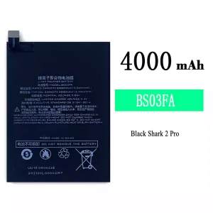 Batería telefono celular BS03FA para Xiaomi Black Shark 2 Pro