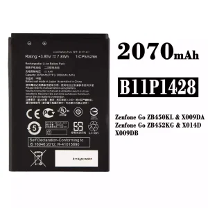Batería telefono celular B11P1428 para Asus Zenfone Go ZB450KL / ZB452KG