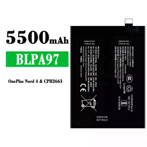 Batería telefono celular BLPA97 para OPPO OnePlus Nord 4