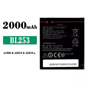 Batería telefono celular BL253 para Lenovo A1000/A2010/A2010-a