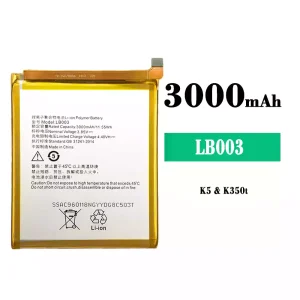 Batería telefono celular LB003 para Lenovo K5/K350T