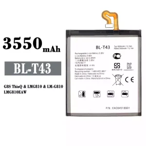 Batería telefono celular BL-T43 para LG G8S ThinQ
