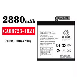 Batería telefono celular CA08723-1021 para FUJITSU 801fj/901fj