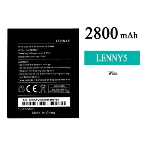 Batería telefono celular LENNY5 para WIKO