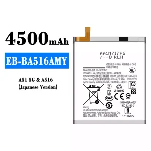 Batería telefono celular EB-BA516AMY para Samsung A51 5G