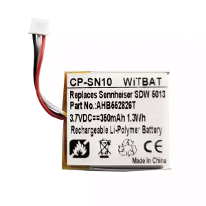Batería para auriculares Sennheiser GSP 350,GSP 500,GSP 670