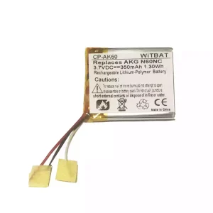 Batería para auriculares AKG N60NC,AEC402933