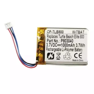 Batería para auriculares Turtle Beach Stealth 700,Turtle Beach Elite 700,Elite 800, Elite800X