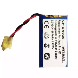 Batería para auriculares Jabra Pro 900,Pro 920,Pro 923,Pro 930,Pro 935,AHB512229PS