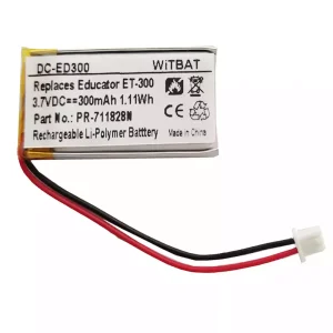 Batería para Educator ET-300 EZ-900,PR-762229N