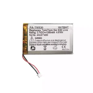 Batería para TomTom Go 530 Live,Go 630,Go 720,Go 730,Go 930,AHL03714000
