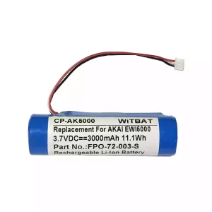 Batería para AKAI EWI 5000,FPO-72-003-S