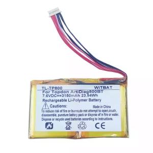 Batería para Topdon ArtiDiag800BT,PC944755-2S1P